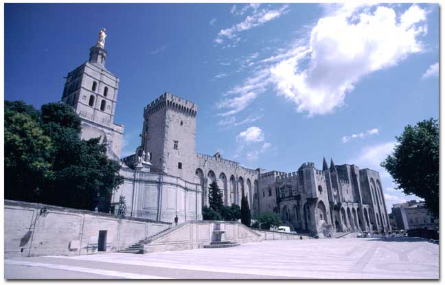 The Popes' Palace, Avignon, France